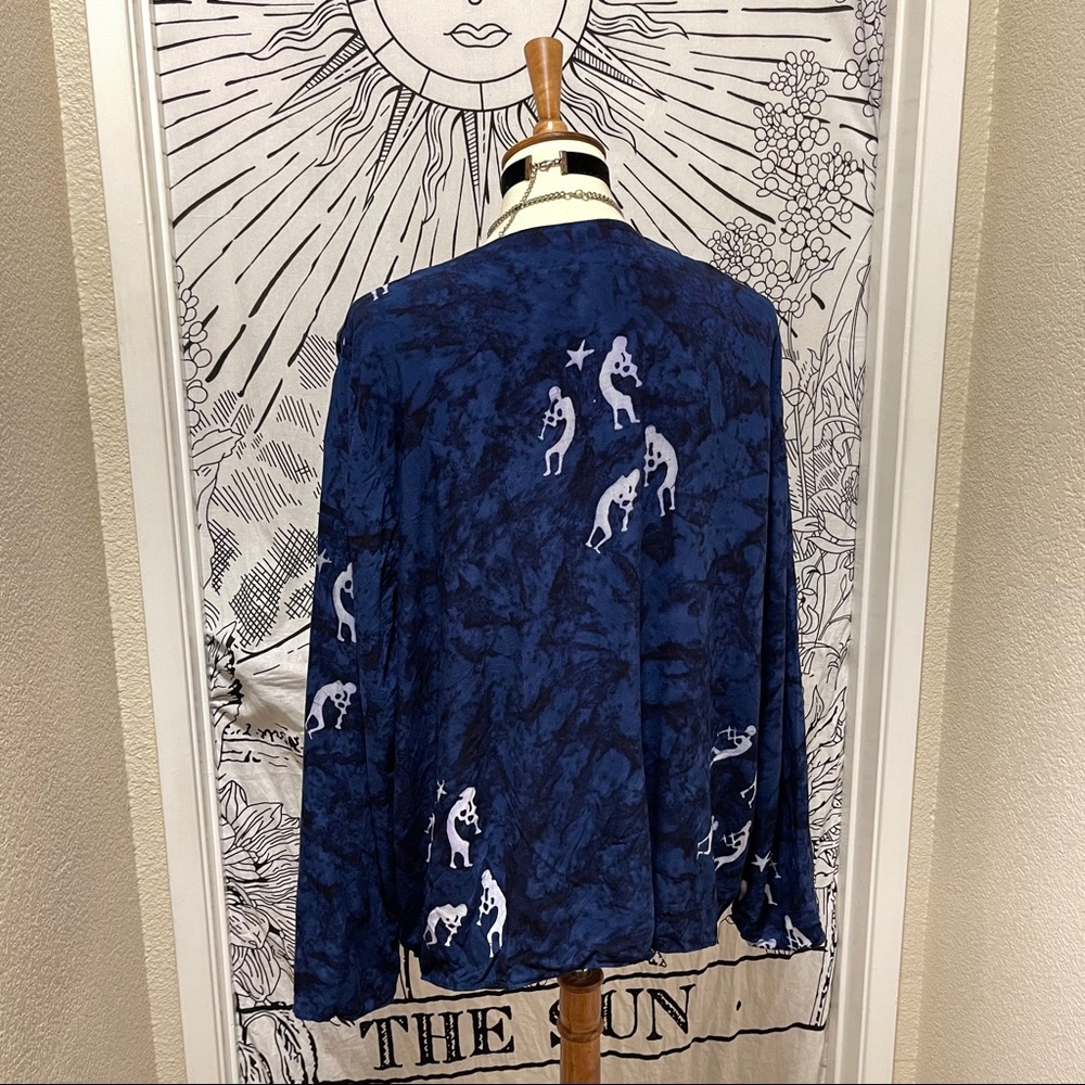 🌈 Amazing Vintage star tie dye cardigan - Picture 11 of 14